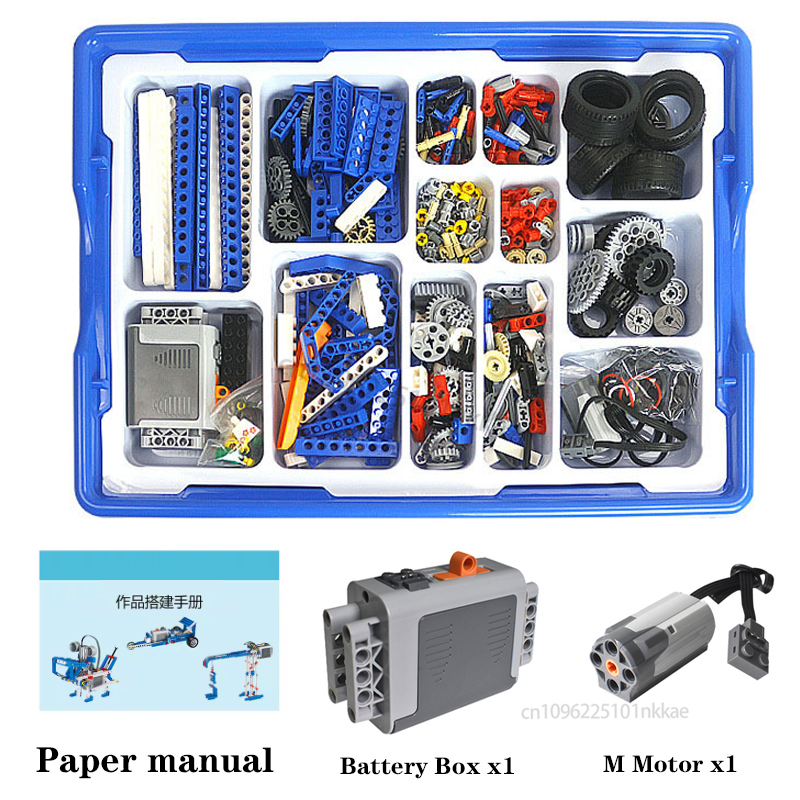 Renewable Energy Lego - STEM 9686 Educational Set Technical Simple