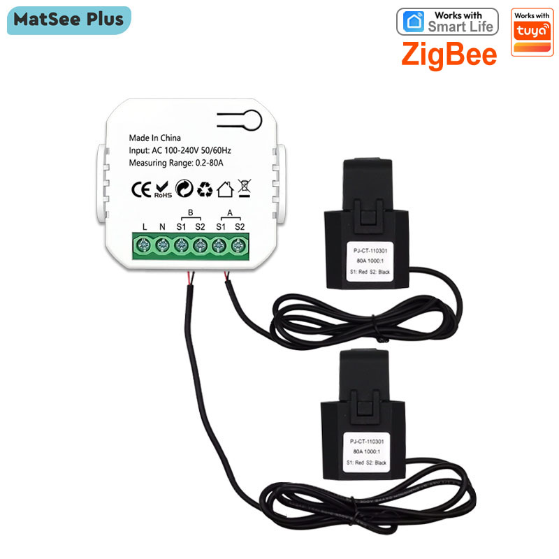 Smart ZigBee Energy Meter 1, 2 - Energy Meter Bidirectional のレビューと価格