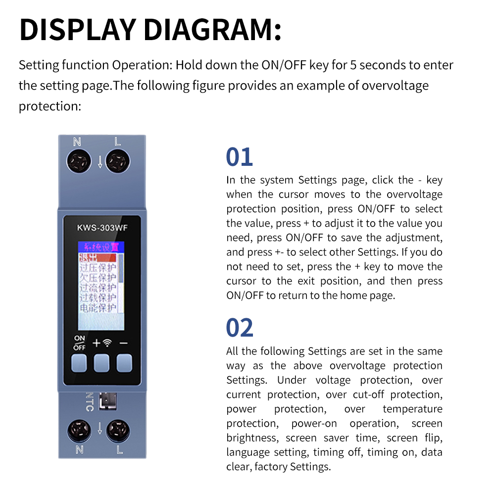 KWS-303 Tuya WiFi Power Meter  - Energy Meter Bidirectional のレビューと価格