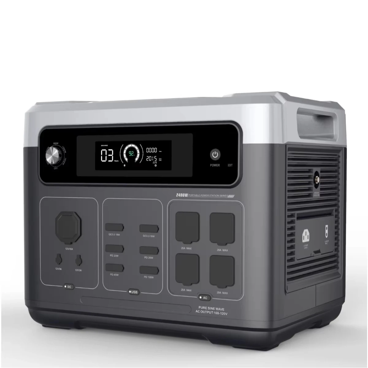 P2001 PLUS 2400W Portable Powe - Portable Power Station のレビューと価格