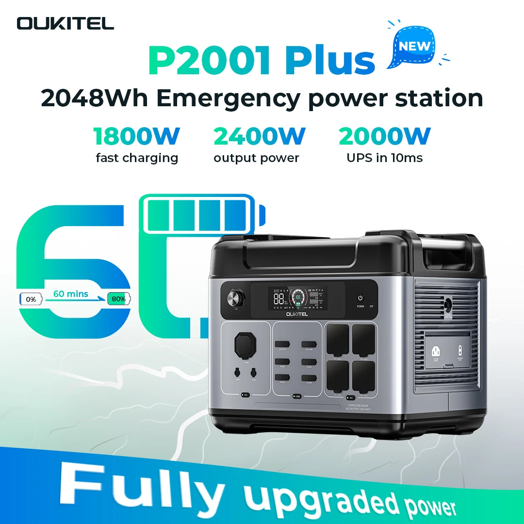 P2001 PLUS 2400W Portable Powe - Portable Power Station のレビューと価格
