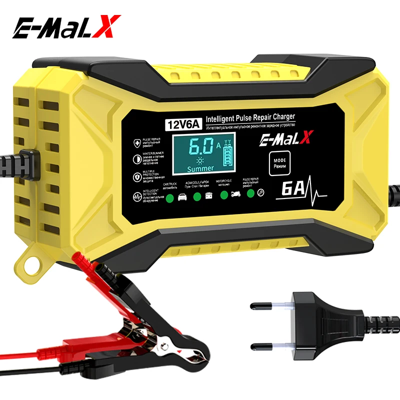 New 12V 6A  LiFePO4 14.6V Smar - Agm Deep Cycle Battery のレビューと価格