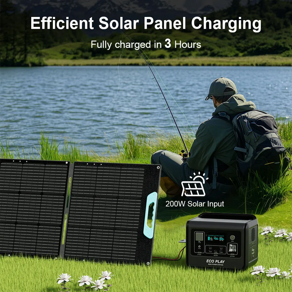 800W 512Wh Solar Power Station - Portable Power Station のレビューと価格