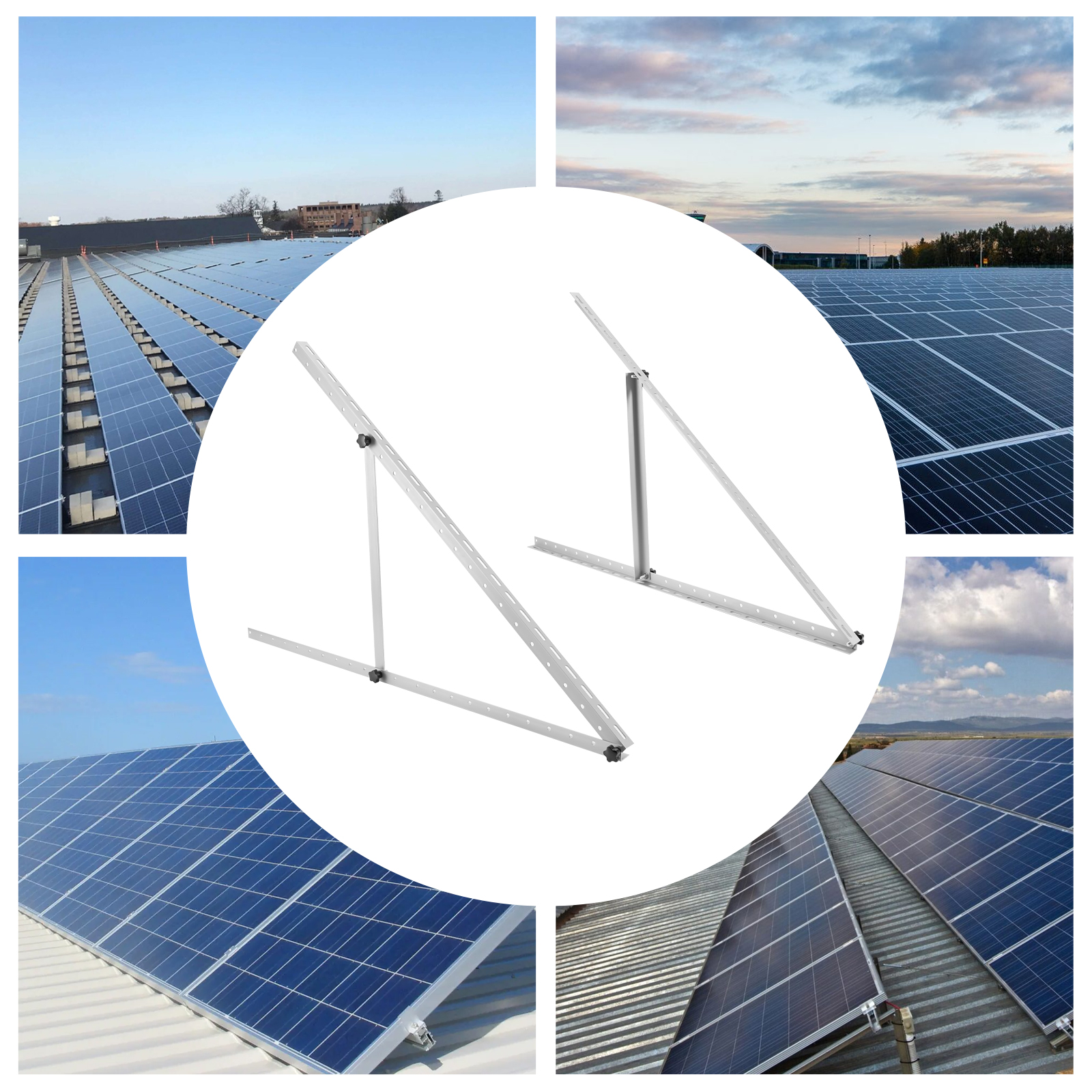 Adjustable 0-90° Solar Panel M - Solar Panel Tilt Mount のレビューと価格