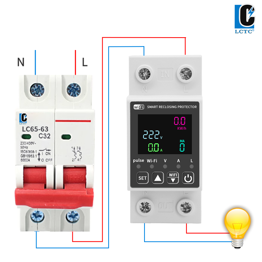 Tuya WiFi Digital Display Inte - Energy Meter Bidirectional のレビューと価格