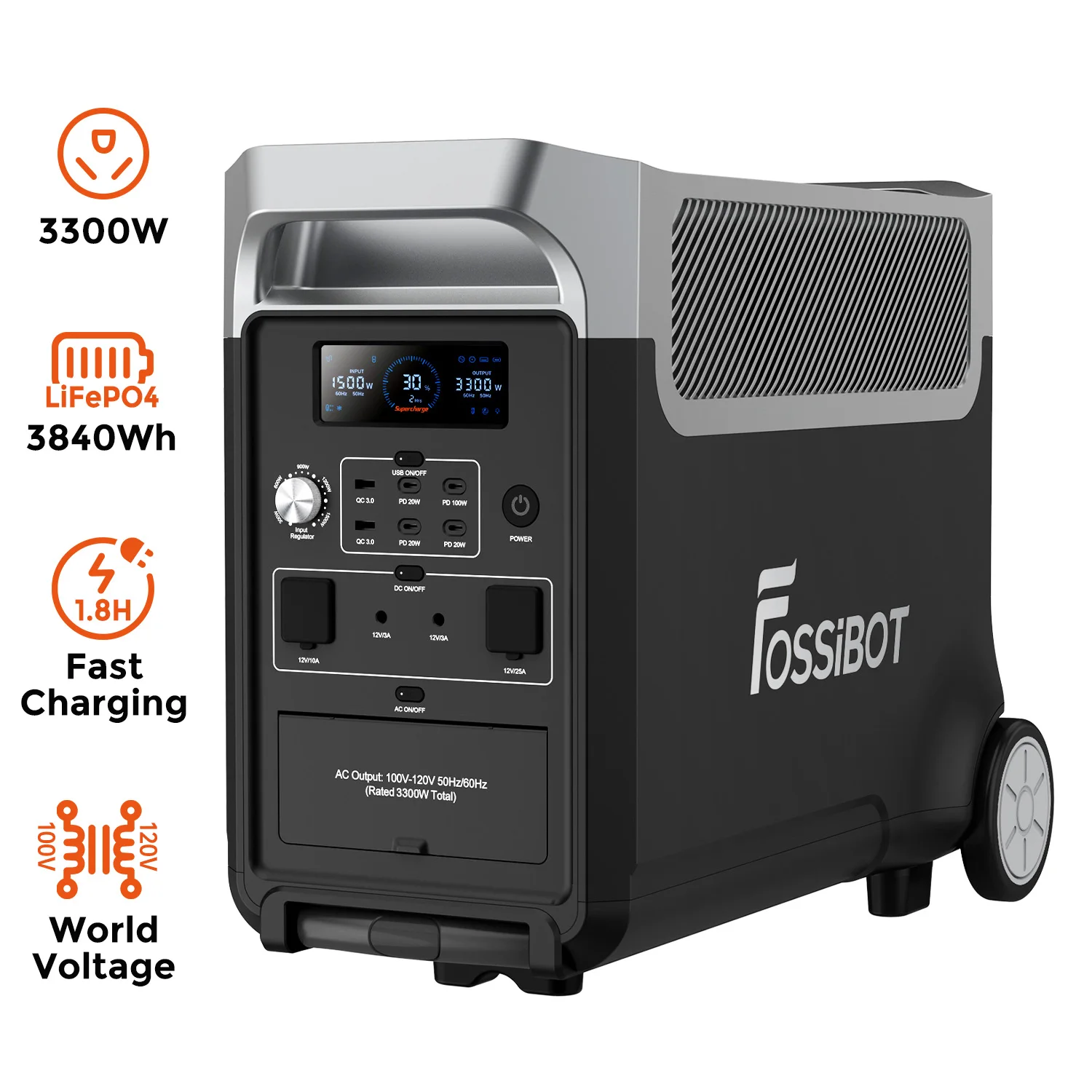 Fossibot F3600 Pro Generator W - Portable Power Station のレビューと価格