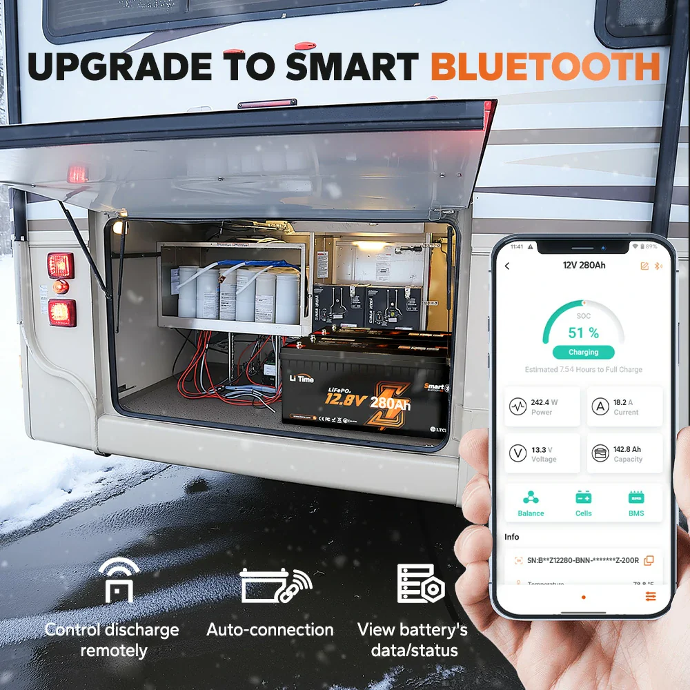 US Stock Bluetooth LiFePO4 Lar - Renewable Energy Us Stocks のレビューと価格