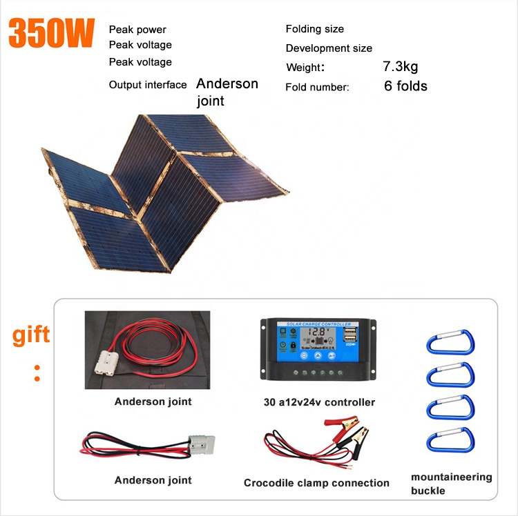 350W Flexible Monocrystalline  - Portable Power Station のレビューと価格