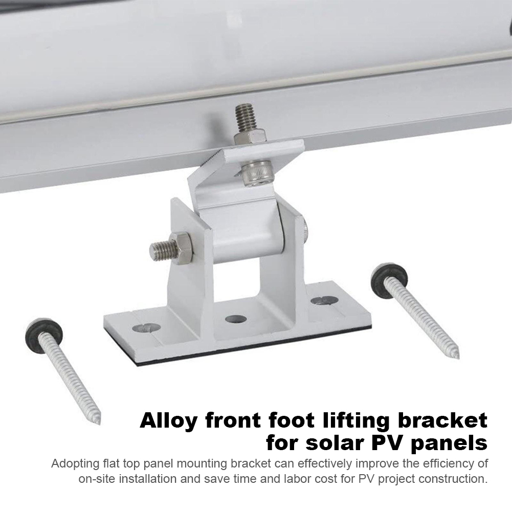 2 Pcs Aluminum Solar Panel Bra - Solar Panel Tilt Mount のレビューと価格
