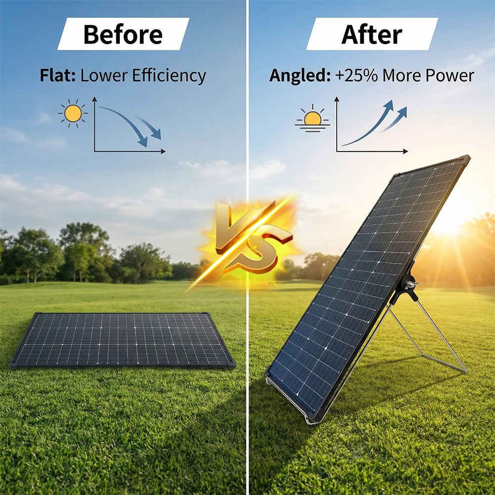 Portable Foldable Solar Panel  - Solar Panel Tilt Mount のレビューと価格