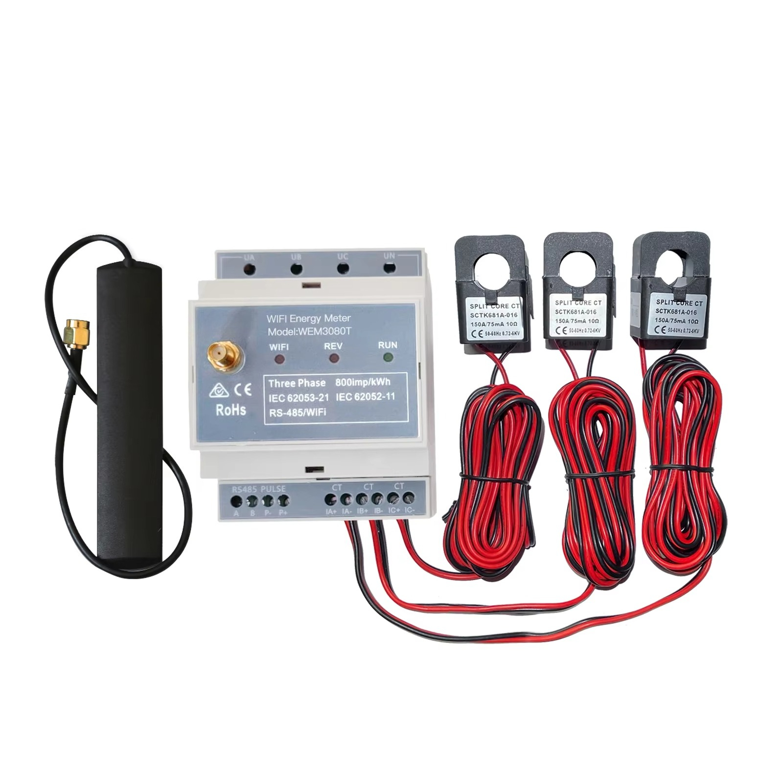 Bidirectional 3-Phase Energy M - Energy Meter Bidirectional のレビューと価格