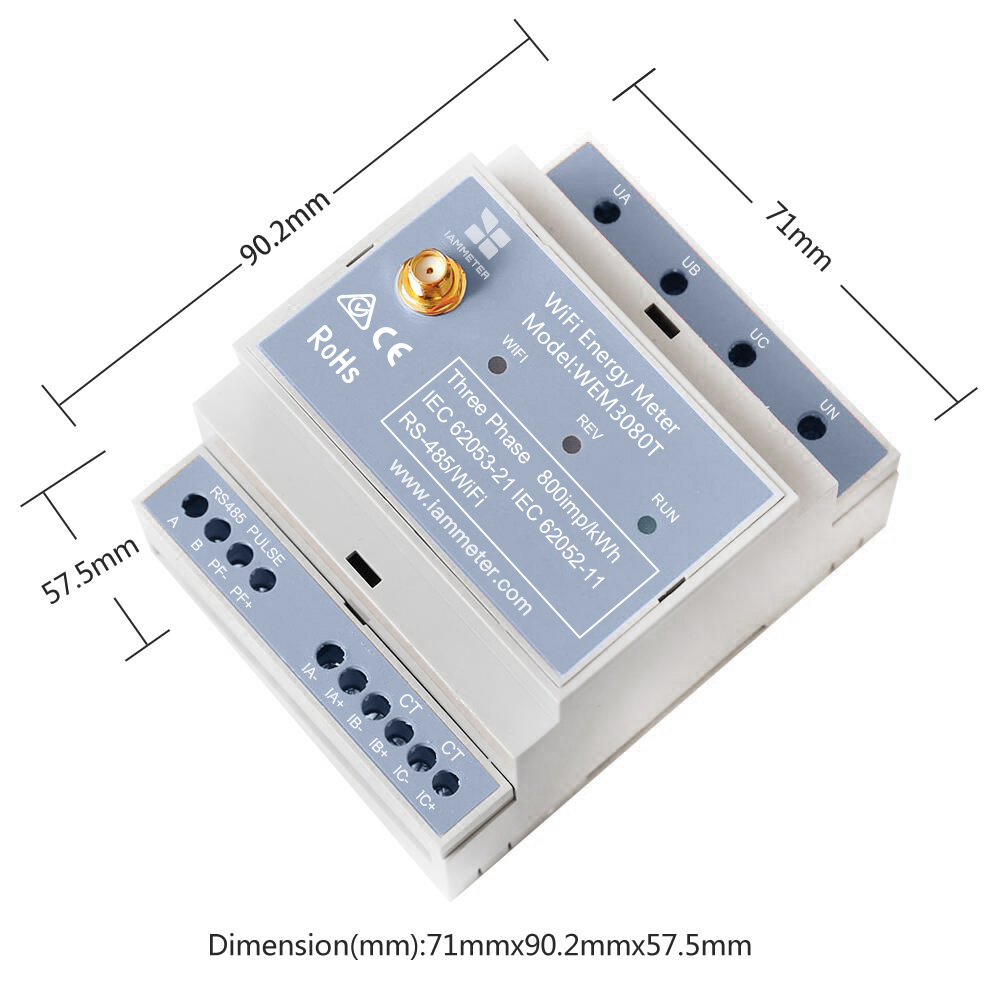 Bidirectional 3-Phase Energy M - Energy Meter Bidirectional のレビューと価格