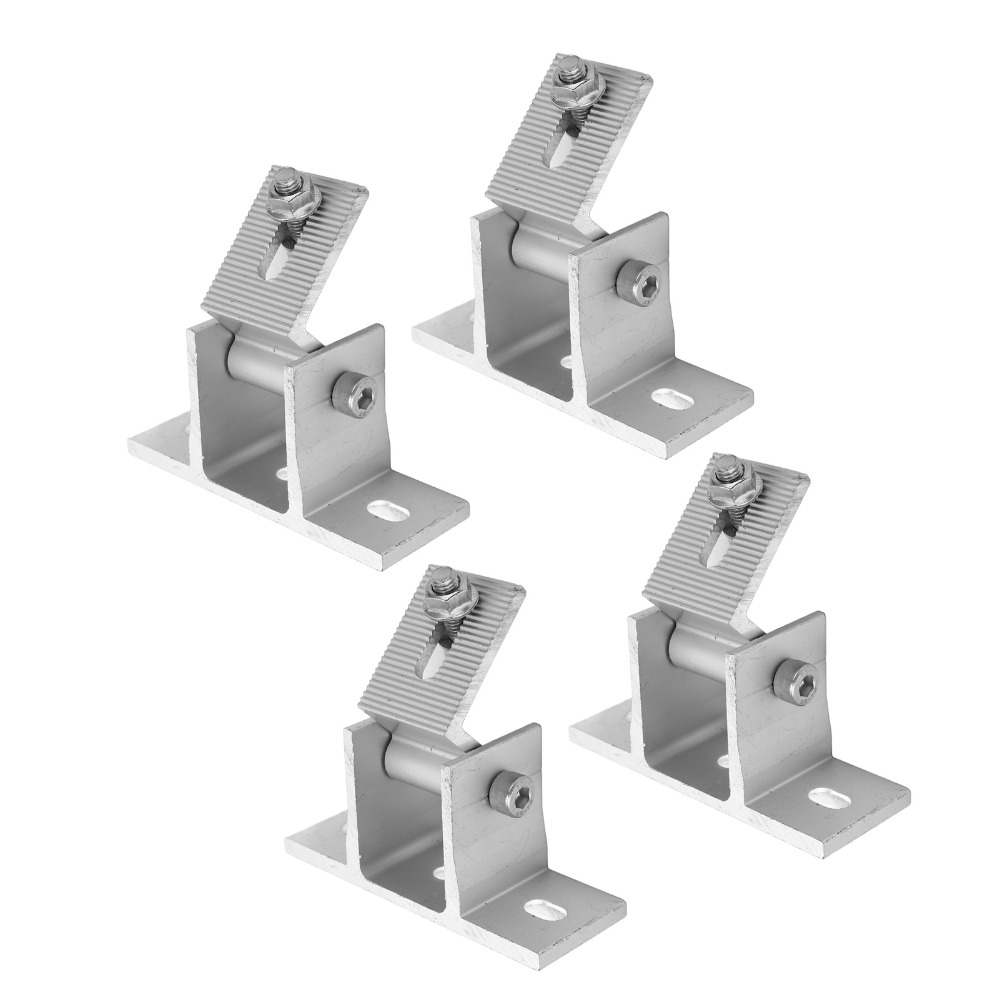 4pcs Adjustable Tilt Angle Sol - Solar Panel Tilt Mount のレビューと価格