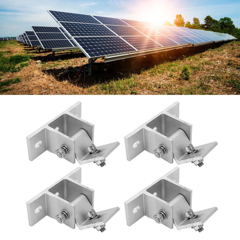 4pcs Adjustable Tilt Angle Sol - Solar Panel Tilt Mount のレビューと価格