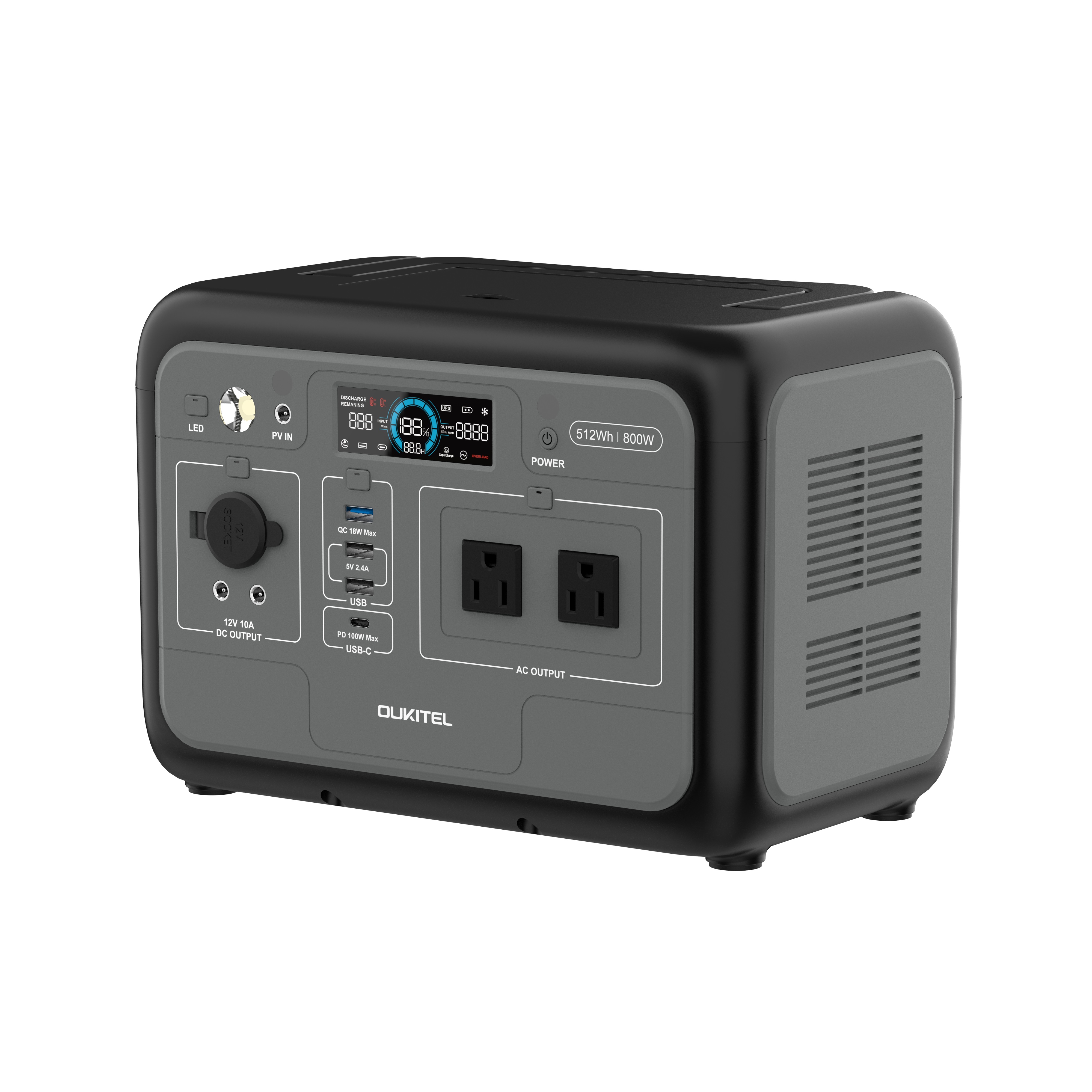 800W LiFePO4 Portable Power St - Portable Power Station のレビューと価格