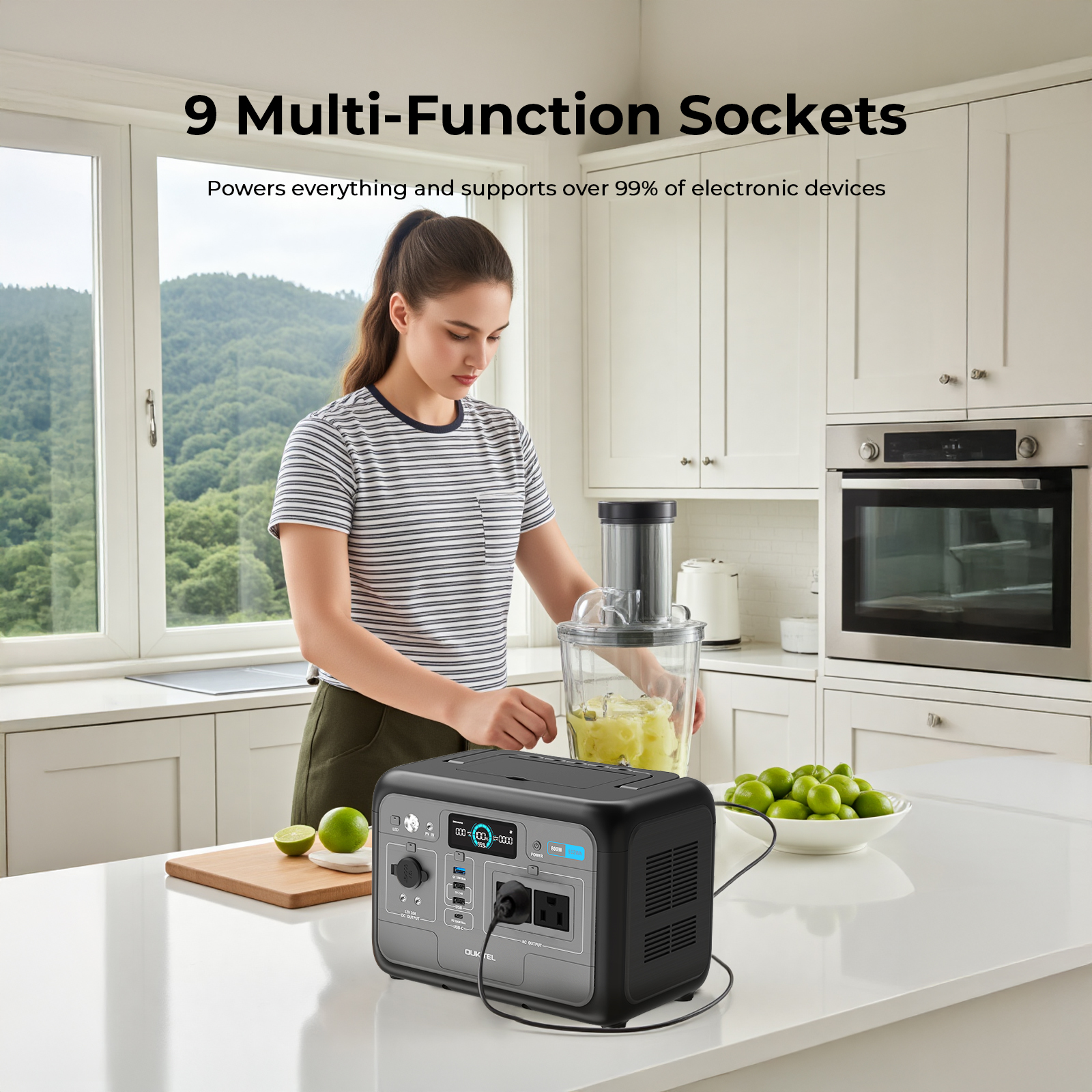 800W LiFePO4 Portable Power St - Portable Power Station のレビューと価格