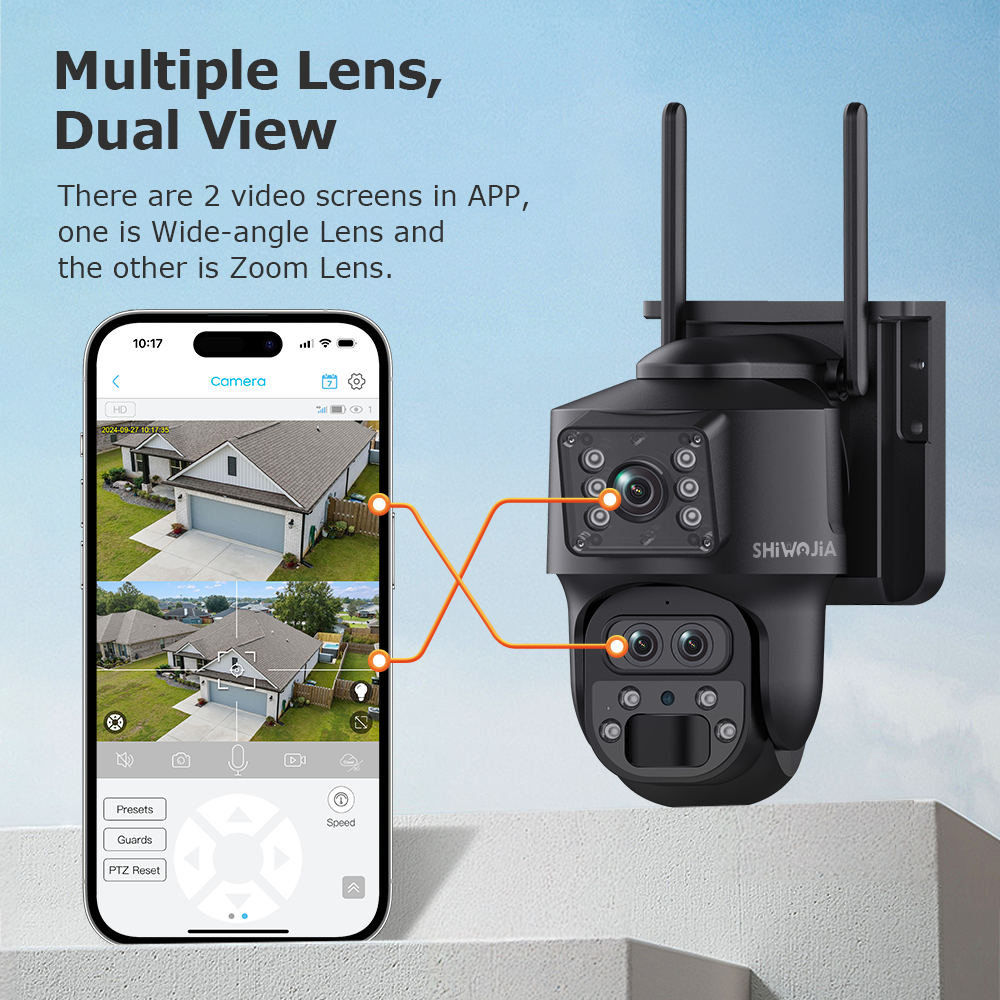 SHIWOJIA 15X ZOOM Solar Camera - Solar Panel Tilt Mount のレビューと価格