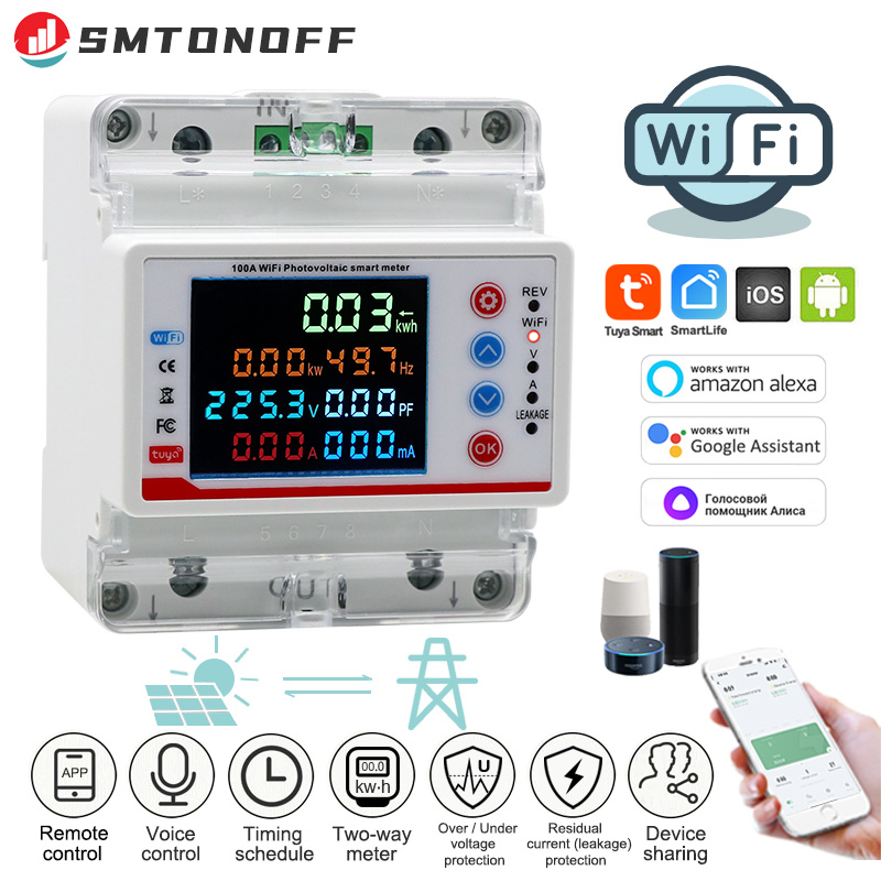 Tuya Smart Life  WiFi Single P - Energy Meter Bidirectional のレビューと価格