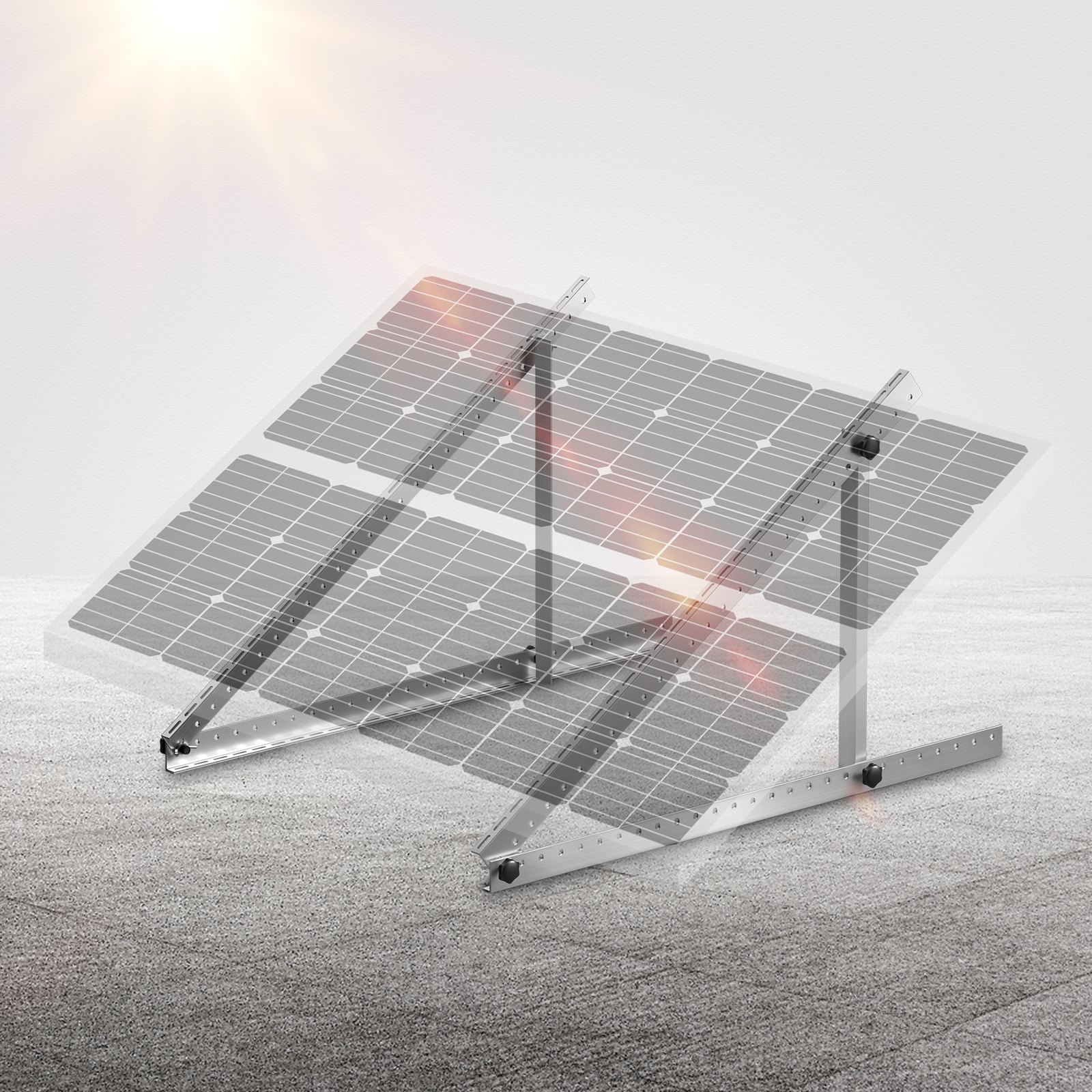 45-Inch Solar Panel Mount Brac - Solar Panel Tilt Mount のレビューと価格