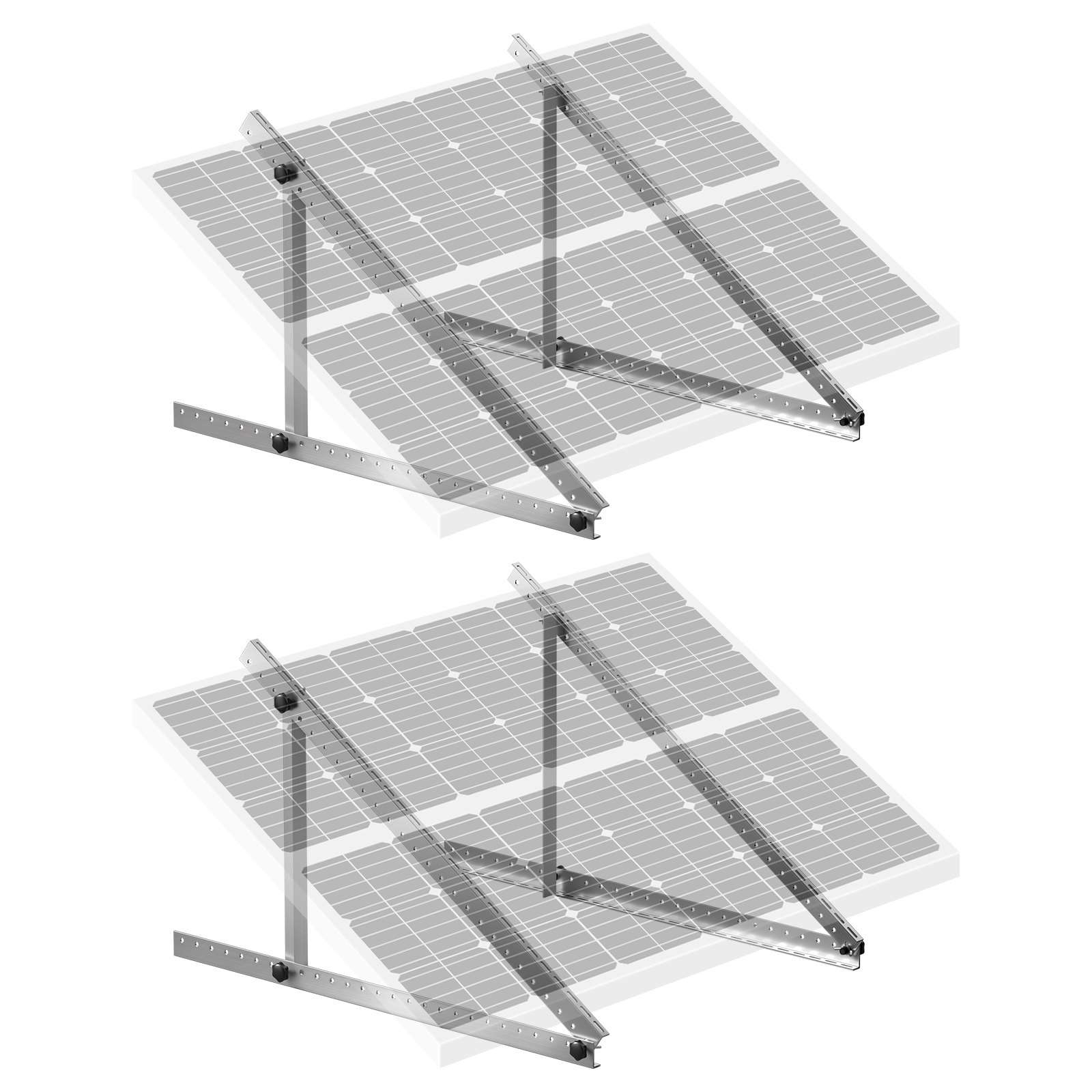 45-Inch Solar Panel Mount Brac - Solar Panel Tilt Mount のレビューと価格
