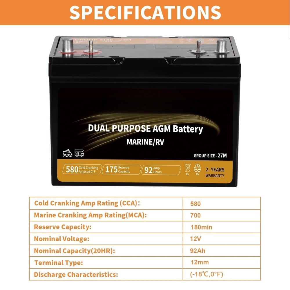 Dual Purpose AGM Battery BCI G - Agm Deep Cycle Battery のレビューと価格