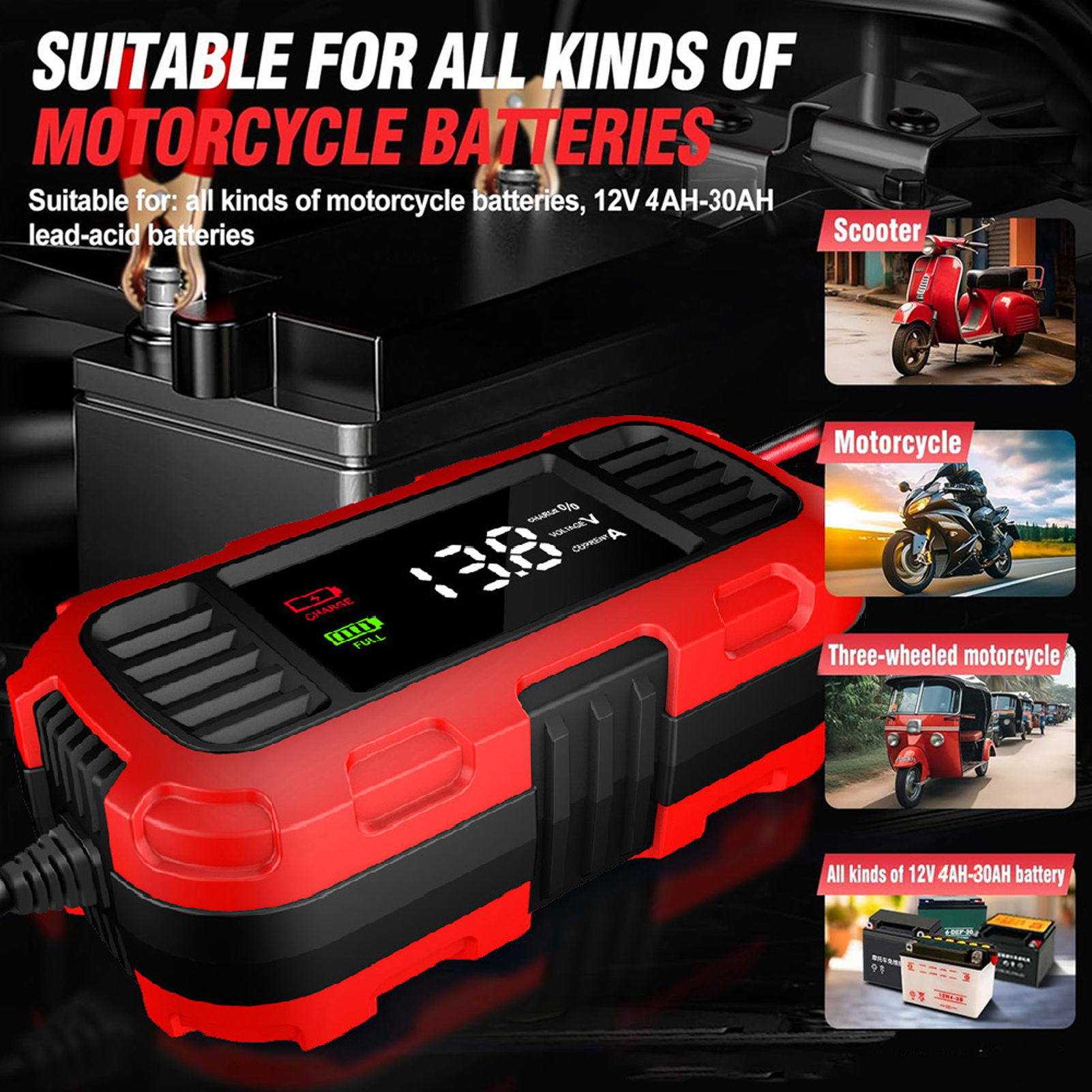 Automatic Trickle Battery Char - Agm Deep Cycle Battery のレビューと価格