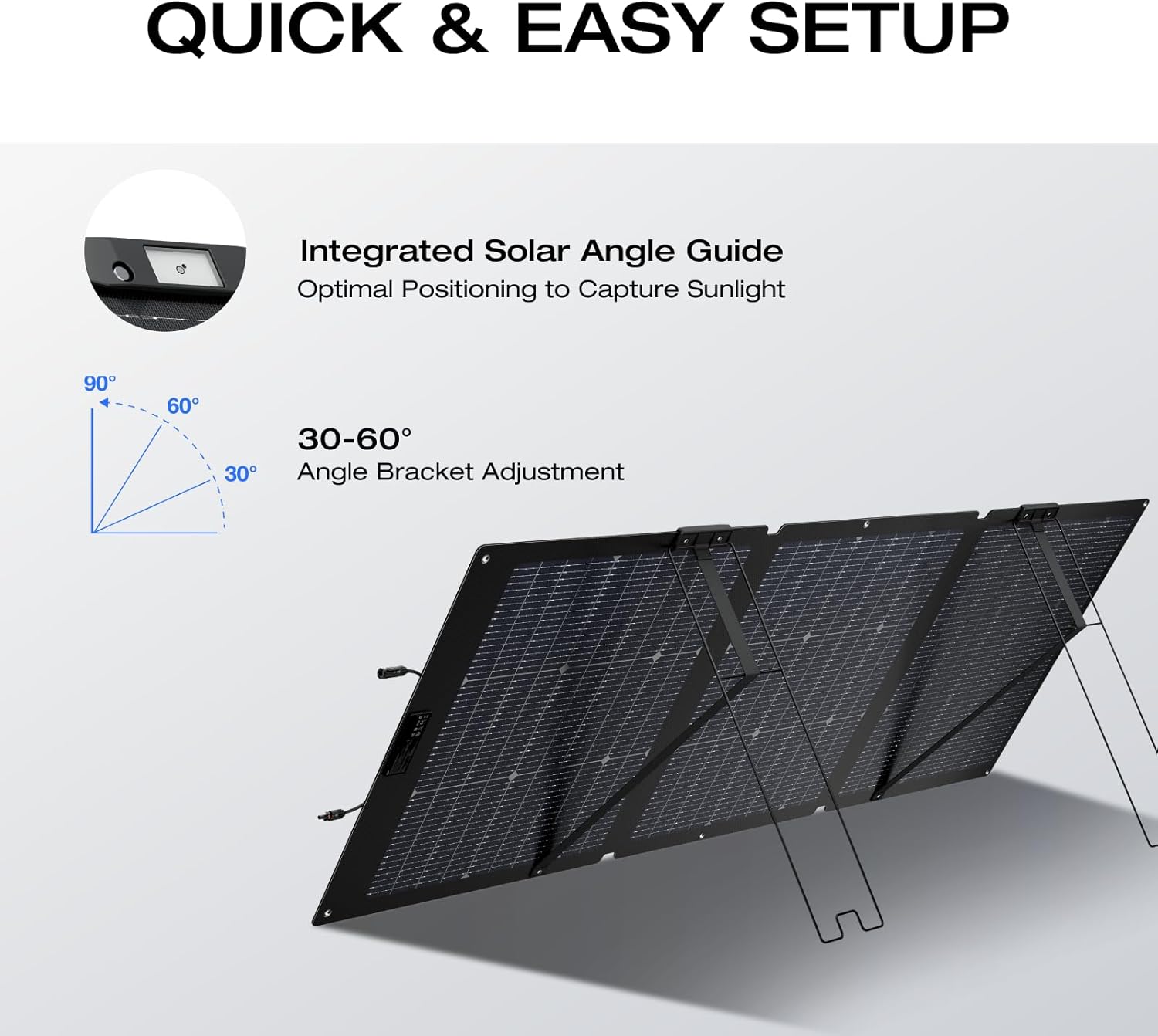 160 Watt Foldable Solar Panel  - Portable Power Station のレビューと価格