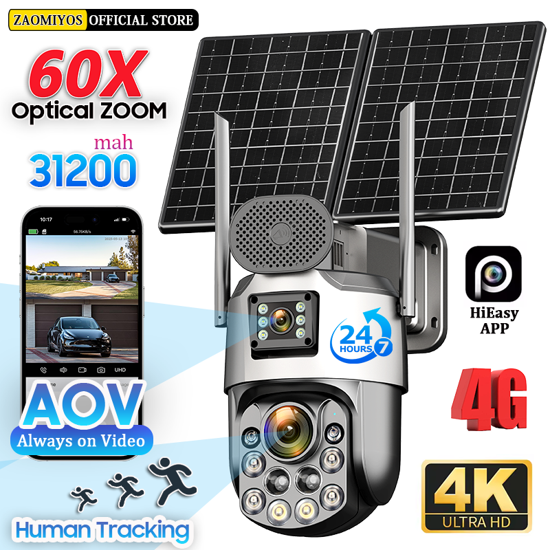 Dual Lens Home Outdoor Surveil - Solar Panel Tilt Mount のレビューと価格